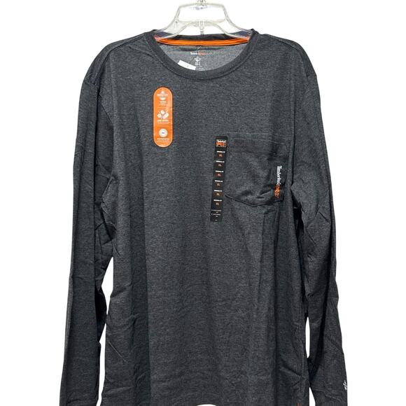 Timberland PRO Men's Base Blended Long Sleeve Workwear T-Shirt - Size: XL - Picture 4 of 13